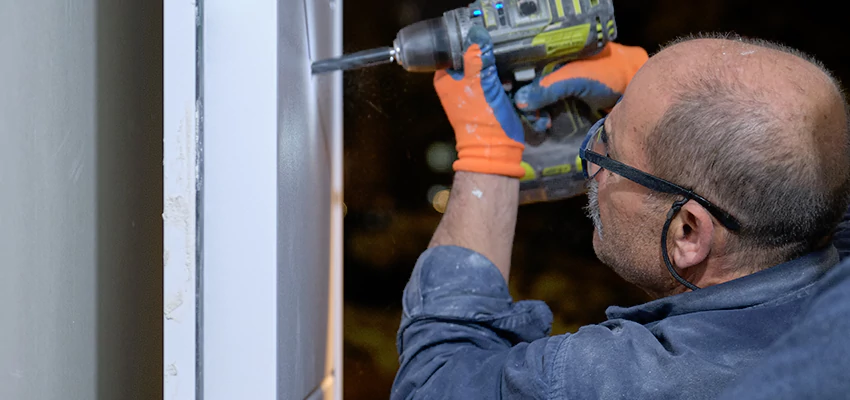 Rim Peephole Cam Installation in Carlsbad, California